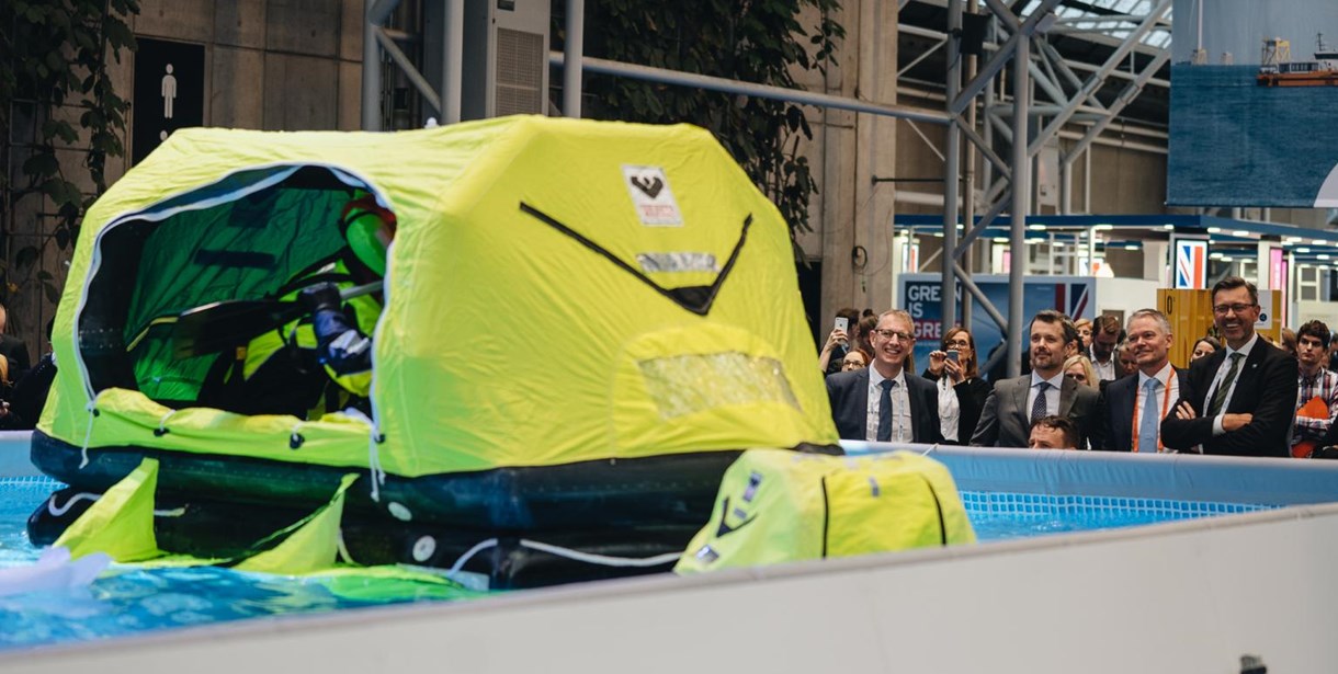 RelyOn Nutec safety demonstration at WindEurope Offshore 2019