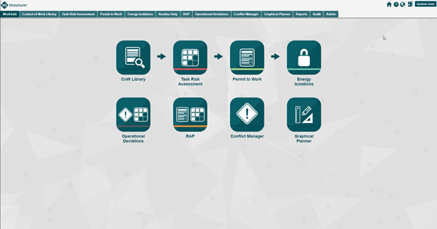 WorkSafe Interface 1